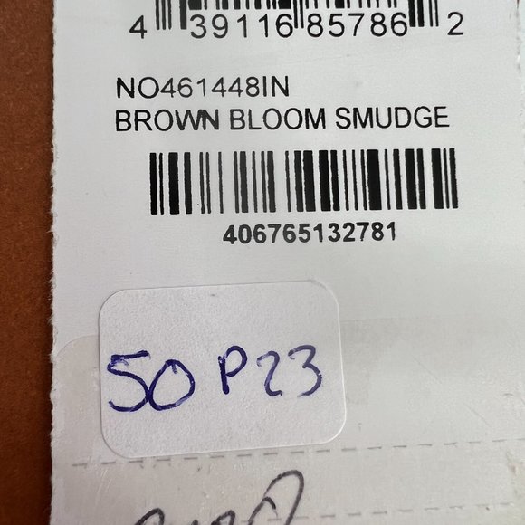 Nordstrom Babies Kids Cristina Martinez Graphic Dress Brown Bloom Smudge 24M NWT - Picture 6 of 7